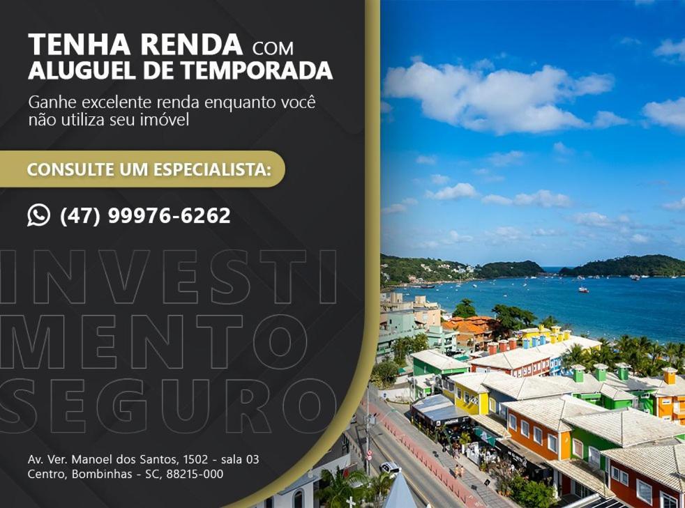 Apartamento para Famílias, Pertinho da Avenida e da Praia de Bombas - 2 dorms 6 pessoas Bombinhas Exterior foto